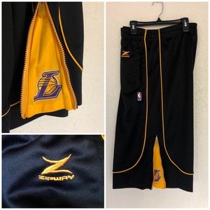 SOLD Zipway NBA LA Lakers Basketball Shorts XXL